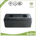 Black Solid Rubber Block Buffer 195*80*80